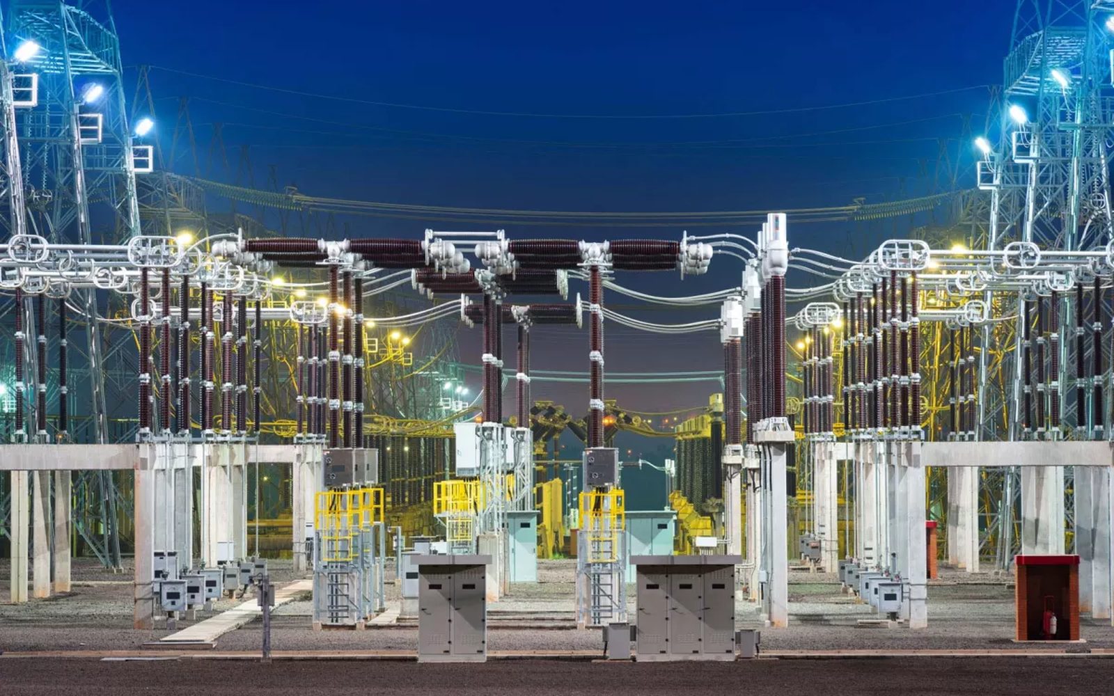Petrochemical complex substation