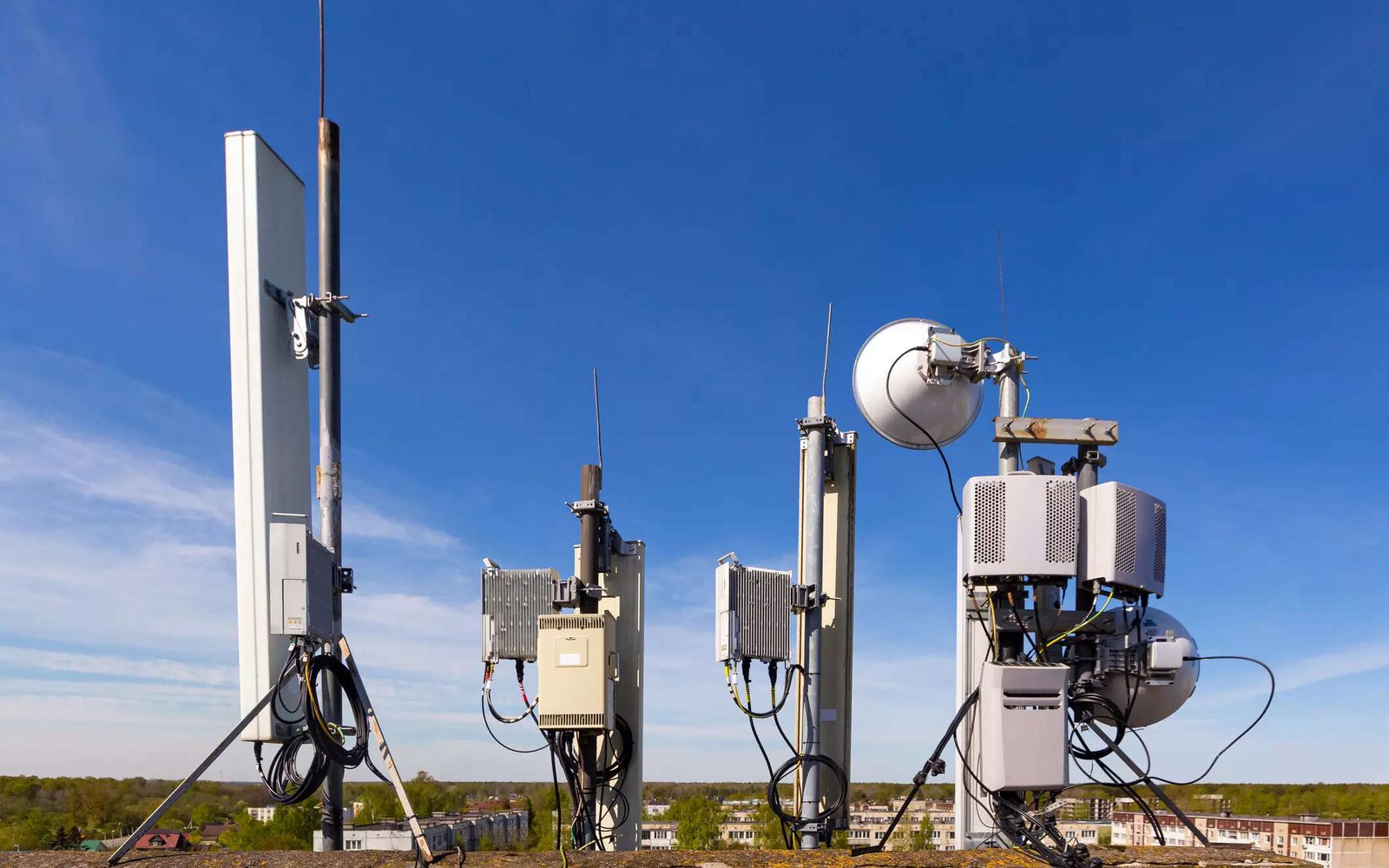 Industrial telecommunication and data transmission network